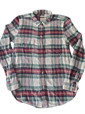 American Eagle Women’s Medium Plaid Flannel Shirt